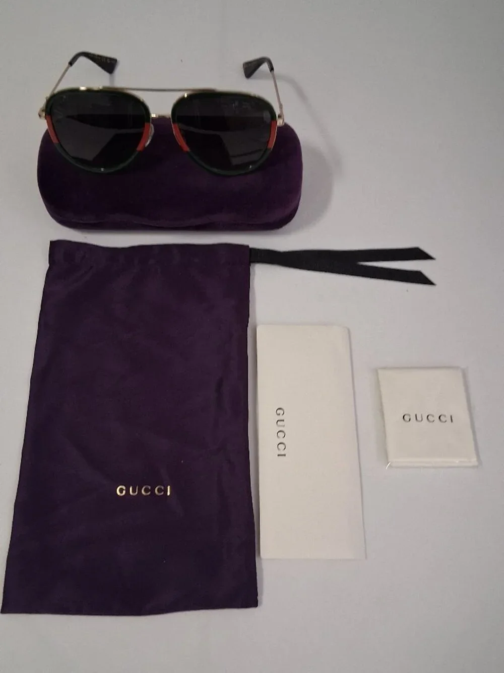 Gucci GG0062S 003 Sunglasses – Size 57-17-140 {0028}